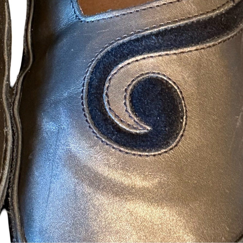 Naot EUC Sz 41 9.5 Matai Swirl Bronze Metallic Leather Mary Jane Flats (SH052) - Picture 4 of 9